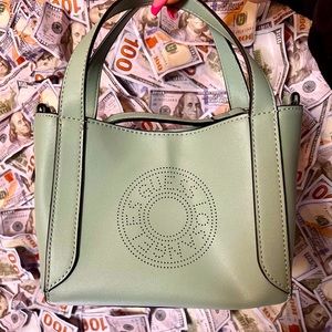 B/N Mint Green Mini Guess Purse W Tags
